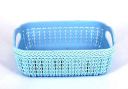Black Olive Net Basket - Multipurpose Compact Unbreakable Plastic Utility Box Organizer Vegetables and Fruits Stationery Cosmetics Storage for Office, Kitchen, Bathroom with Handle(Q-2)...