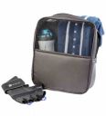 Black Polyester Non-Foldable Travel Shoe Organiser...
