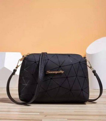 Black Sling Bag Black Spider