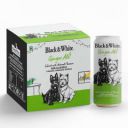 Black & White Ginger Ale - Non-alcoholic Infused Natural Flavours Carbonated 330 ml, Pack of 4 Can (4 x 330 ml)...
