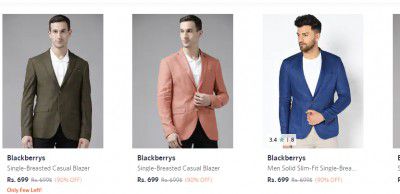 BlackBerry Suits at 90% off