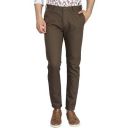 blackberrys Men Slim Fit Urban Grey Khaki...