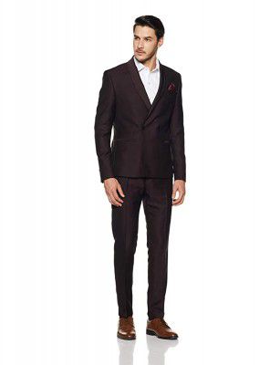 blackberrys Mens Shawl Collar Regular Fit Suit