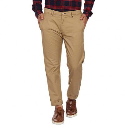 blackberrys Oyester Khaki Casual Trousers