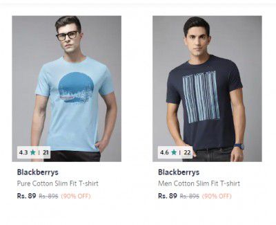 Blackberrys Tshirts at 90% off
