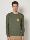 BlackberrysMen Green Slim Fit Cotton Pure Cotton T-shirt...