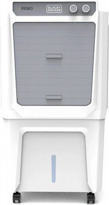 BLACK+DECKER 55 L Room/Personal Air Cooler (White &Grey, Remo 55L) BXAC04055IN