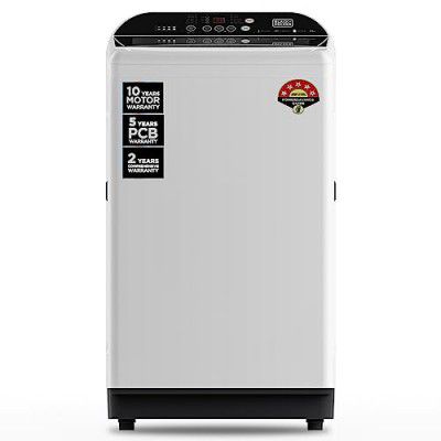 BLACK+DECKER BXWD01175IN 7.5 Kg 5 Star Fully-Automatic Top Loading Washing Machine (2023 Model)