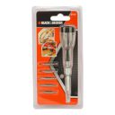BLACK+DECKER A7197-XJ 12-in-1 Transparent Precision Pen Screwdriver, Includes 6 Precision Double Inserts & Screwdriver...