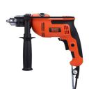 BLACK+DECKER BED550-IN 550 W, 13mm Corded Variable Speed Ergonomic Reversible Hammer Drill | 1 Year Warranty, Orange & Black...