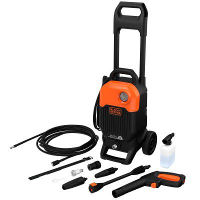 BLACK+DECKER BEPW2200-IN 1700W 2175 PSI 150 Bar Pressure Washer for Car wash and Home use
