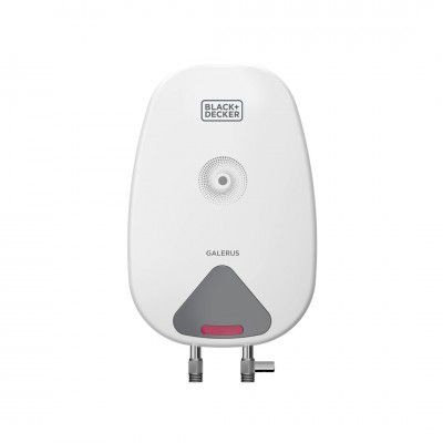Black+Decker Galerus Geyser 5 Litre | Instant Water Heater | 5 Year Tank Warranty | Water Geyser White