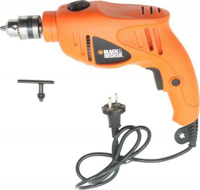 BLACK+DECKER HD400IN 500-Watt 10mm Hammer Drill HD400-IN Hammer Drill  (38.1 mm Chuck Size, 500 W)