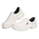 BLACK+DECKER Industrial Safety Shoes for Men | Water Repellent derby Slip-On Safety Shoes with Single Density PU Sole & Fiber Toe | IS & EN Certified | White | BXWB0151IN-05...
