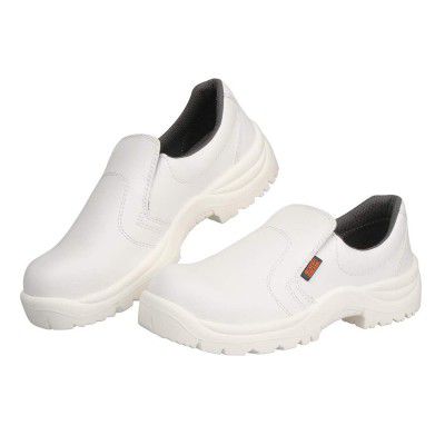 Black+Decker Slip-On Safety Shoes Male Leather Boot