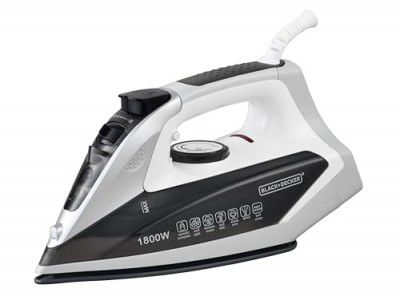 Black+Decker Steam Iron | 1800 Watt, 220 ml, 2 Yrs Warranty