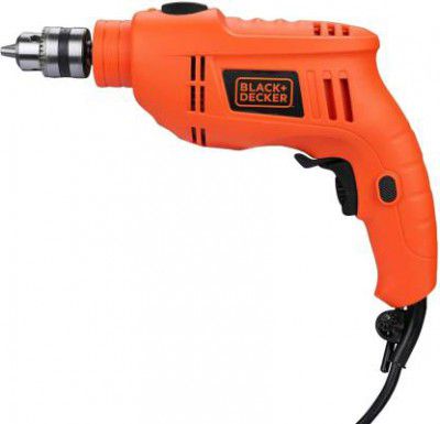BLACK+DECKER TB555-B1 Hammer Drill  (10 mm Chuck Size, 550 W)