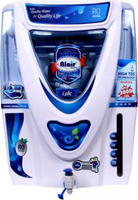 Blair EPIC HIGH TDS RO+UV+UF+TDS 12 L RO + UV + UF + TDS Water Purifier  