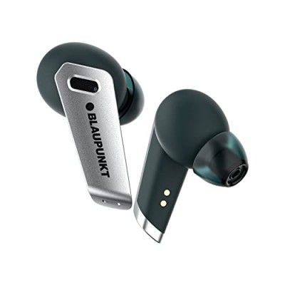 Blaupunkt Btw300 Bass Buds Truly Wireless Bluetooth in Ear Earbuds (Green)