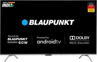 [Extra Rs 3500 Off] Blaupunkt Cybersound 55" Ultra HD (4K) LED Smart Android TV with Dolby MS12 & 60W Speakers  (55CSA7090)