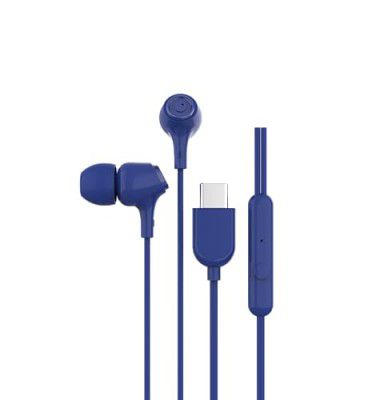 Blaupunkt EM01 in Ear Type C BL Wired Headphones