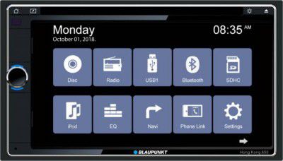 Blaupunkt Multimedia Hong Kong 650 Car Stereo (Double Din)