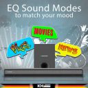 Blaupunkt SBW100 NXT 2.1 Soundbar with Subwoofeer I 100W...