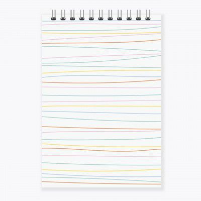 Blenrich Sketchbook: A5 Size, 120 Pages, 160 GSM Textured Fine Grain Medium Surface Acid-Free Artist-Grade Paper (Lines)