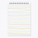 Blenrich Sketchbook: A5 Size, 120 Pages, 160 GSM Textured Fine Grain Medium Surface Acid-Free Artist-Grade Paper (Lines)...