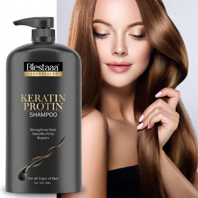 blestaaa essentialss Hairfall Controal Keratin fillers Shampoo For Women (1 L)