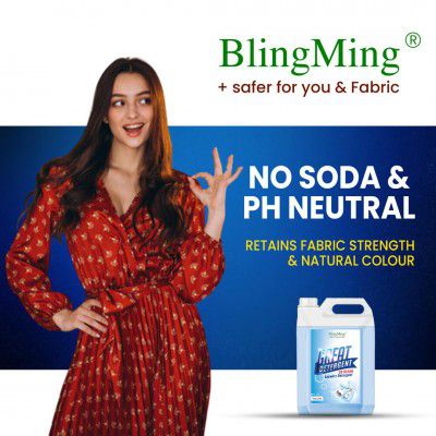 BlingMing Laundry Liquid Detergent, for Front Load and Top Load Washing Machine