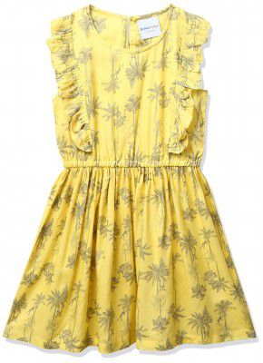 Blink Street Girls Rayon Fit and Flare Above The Knee Dress