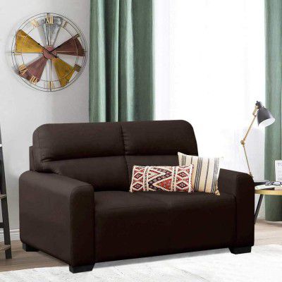 Blisscraft- Nicester Leatherette 2 Seater Sofa Set (Brown)