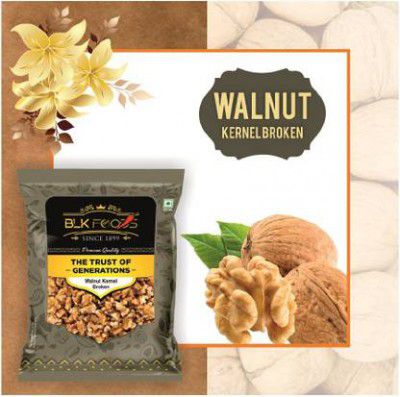 BLK FOODS Daily Walnut Kernels (Brown Broken) Walnuts (1 x 400 g)