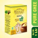 BLK FOODS Pure Ghee 1 L | Rich in Texture (Danedar)...