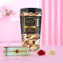 BLK FOODS Rakhi Special Gift Pack | Rakhi & Roli Chawal Combo  (250g)...