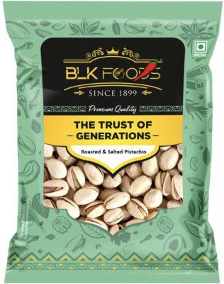 BLK FOODS Tasty Crunchy Roasted & Lightly Salted (Inshell) Pistachios  (200 g)