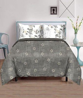 Blossoms pure100% Cotton King Size bedsheets with 2 Pillow Cases