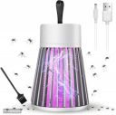 Blue cherry Eco Friendly Electronic Led Mosquito Lamp Usb Powered Killer For Home Working Purely In Physical Mosquito Eradication Technique To Kill Mosquito Completely...