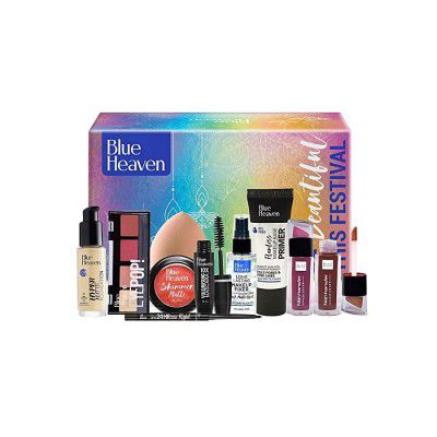 Blue Heaven Festive Make Up Kit Fair Tone Combo Medium Tone 350gm