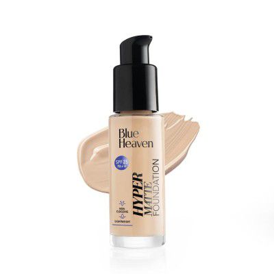Blue Heaven Hyper Matte Foundation Cream, 101 Vanilla, 30ml