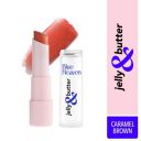 Blue Heaven Jelly & Butter Lip Balm infused with Jojoba Oil, Caramel Brown, 3g...