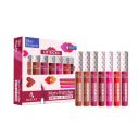 Blue Heaven Lip Kicks Non Transfer Lip color Pack of 7, Liquid Matte Lipsticks, 19.6ml...