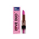 Blue Heaven Love Duo 2 in1 Dual Sided Lipstick for women | Soft Matte Finish formula - 07 |1.5ml + 4g...