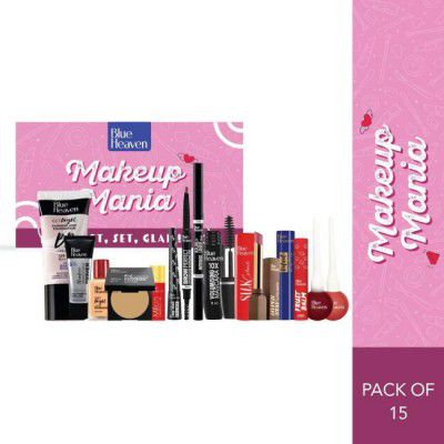 BLUE HEAVEN Makeup Mania MakeupKit for Women  - (Pack of 16)