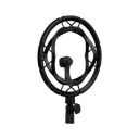 Blue Microphones Radius III Custom Microphone Shockmount for Yeti and Yeti Pro USB Microphones, Compatible with Standard Microphone Stands and Any Mic or Mic Clip with Standard Thread Mount - Black...
