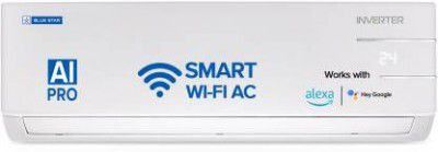 [Extra ₹4500 off] Blue Star 1.5 Ton 5 Star Split Inverter AC with Wi-fi Connect (IC518YNURS)