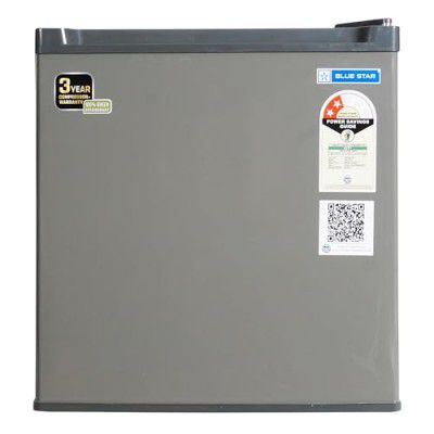 Blue Star 45 Ltr, 2 Star, Mini Refrigerator With Freezer, Direct Cool, Grey