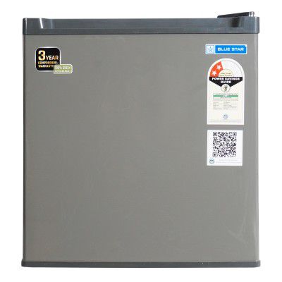 Blue Star Bluestar 45 Ltr, 2 Star, Mini Refrigerator with Freezer, Direct Cool, Grey, MR60-GG