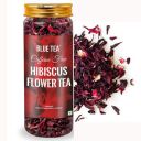 BLUE TEA - Organic Egyptian Hibiscus Flower Herbal Tea | Caffeine Free Tea (100 Cups, 50gram)...